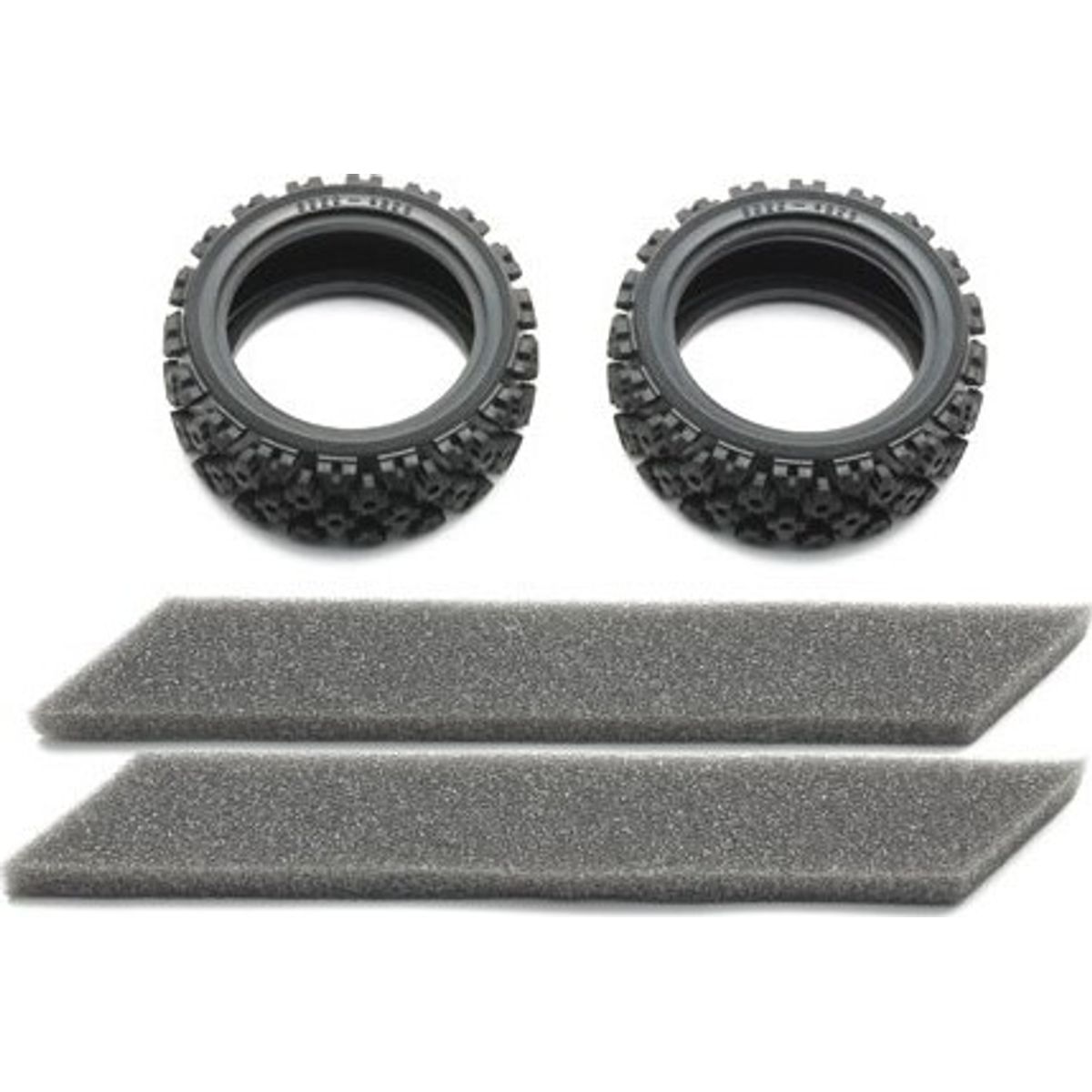 Rally Block Tires (soft/2pcs.) - 54861 - Tamiya