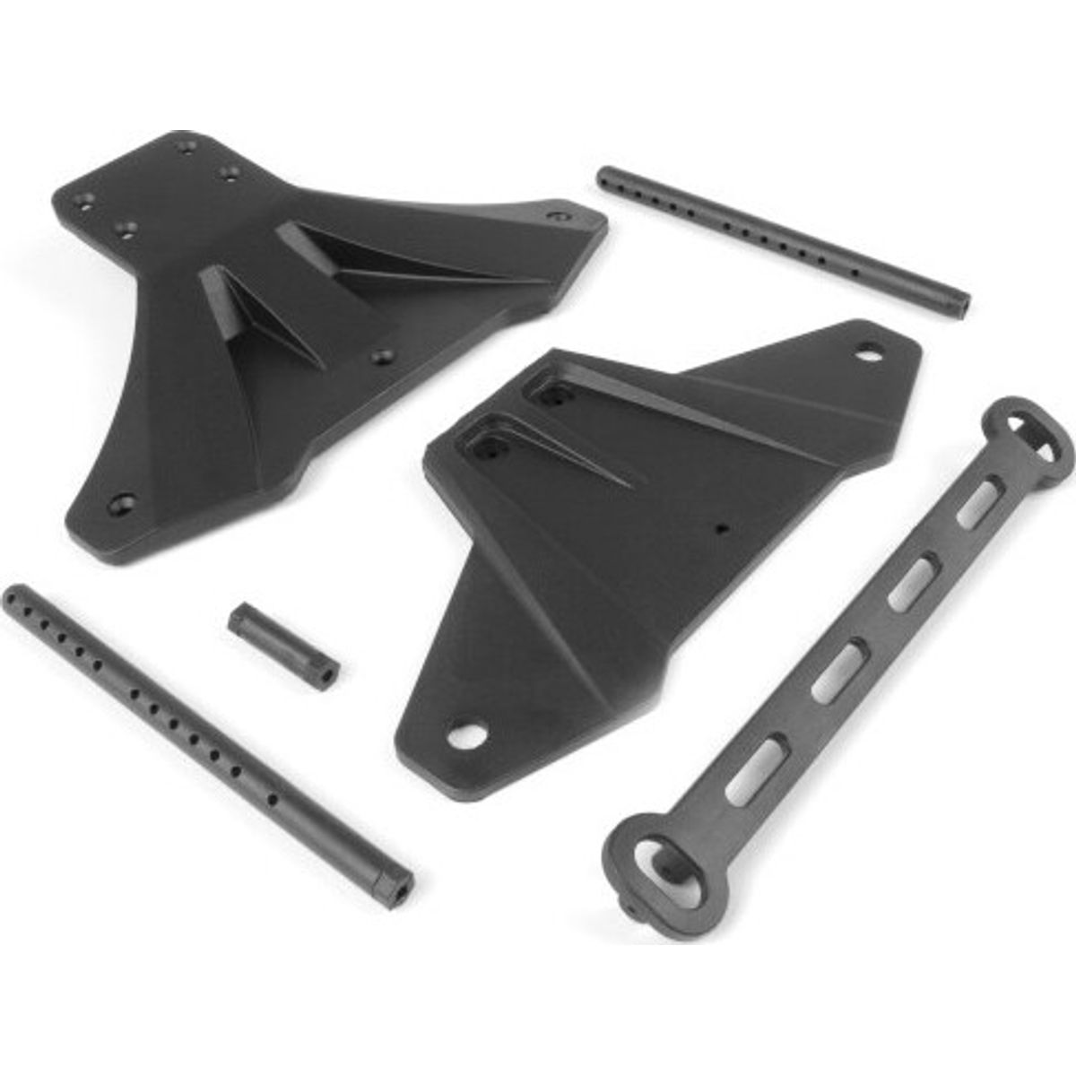 Rally Front Bumper & Body Post - Mv150367 - Maverick Rc