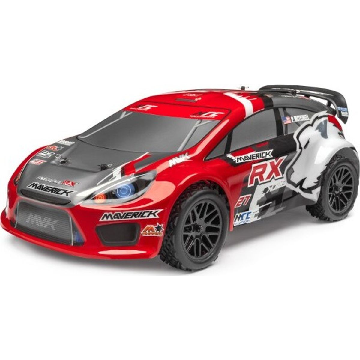 Rally Painted Body Red (rx) - Mv22757 - Maverick Rc