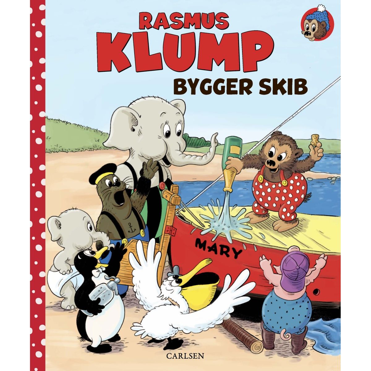 Rasmus Klump Bygger Skib - Kim Langer - Bog