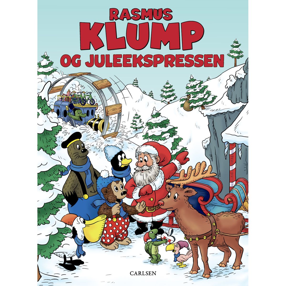 Rasmus Klump Og Juleekspressen - Kim Langer - Bog