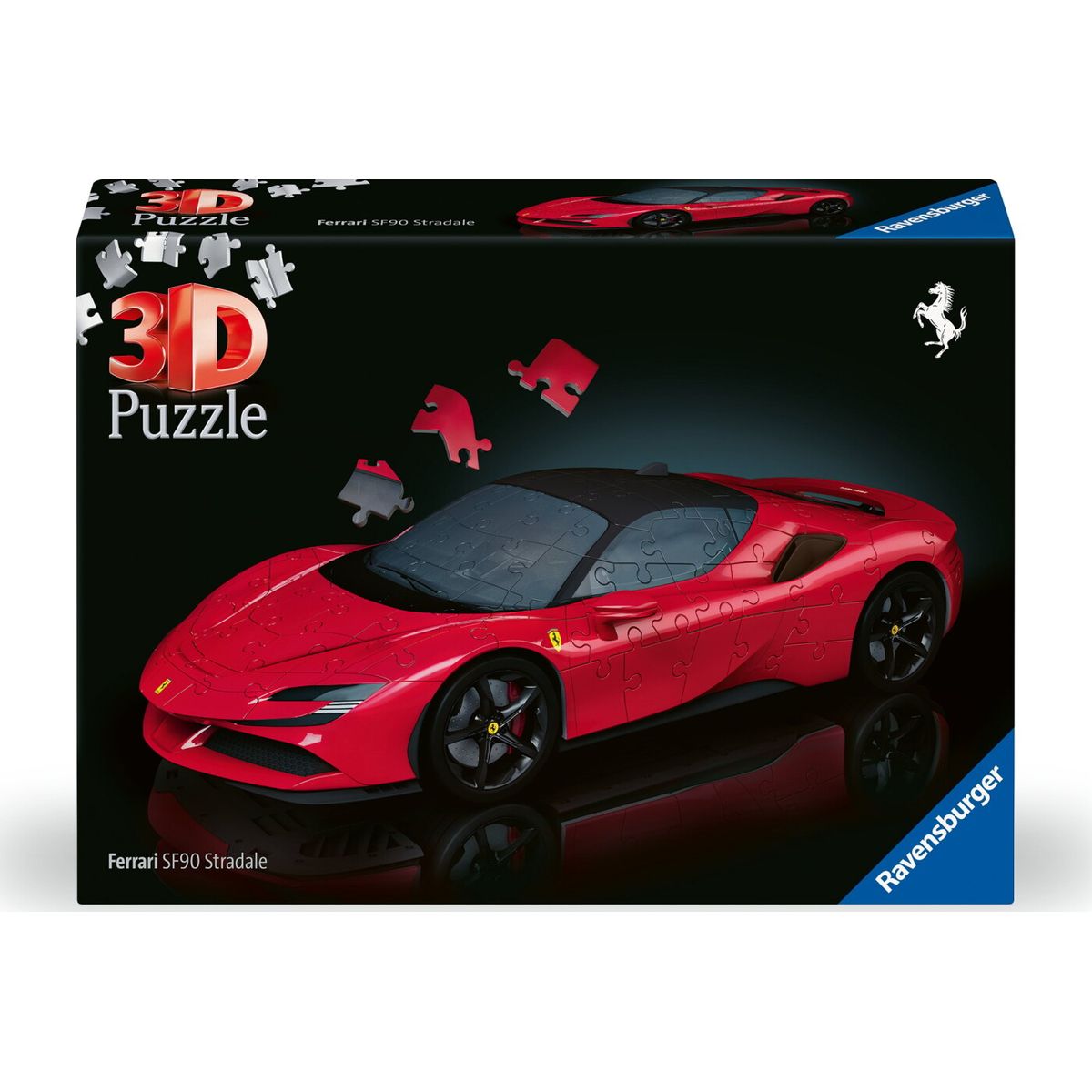 Ravensburger - 3d Puslespil Ferrari Sf90 Stradale 108 Brikker