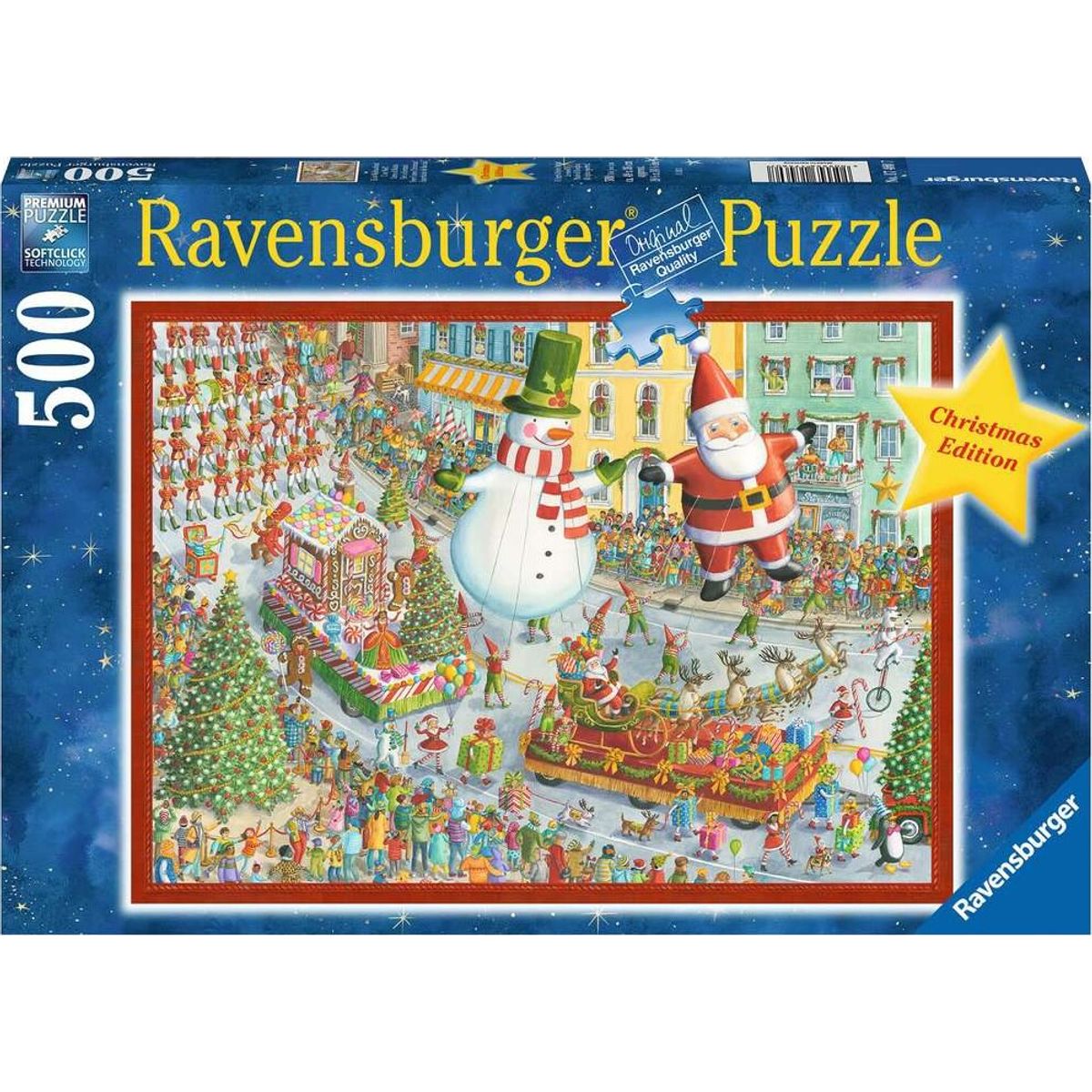 Ravensburger Puslespil - Christmas Edition - 500 Brikker