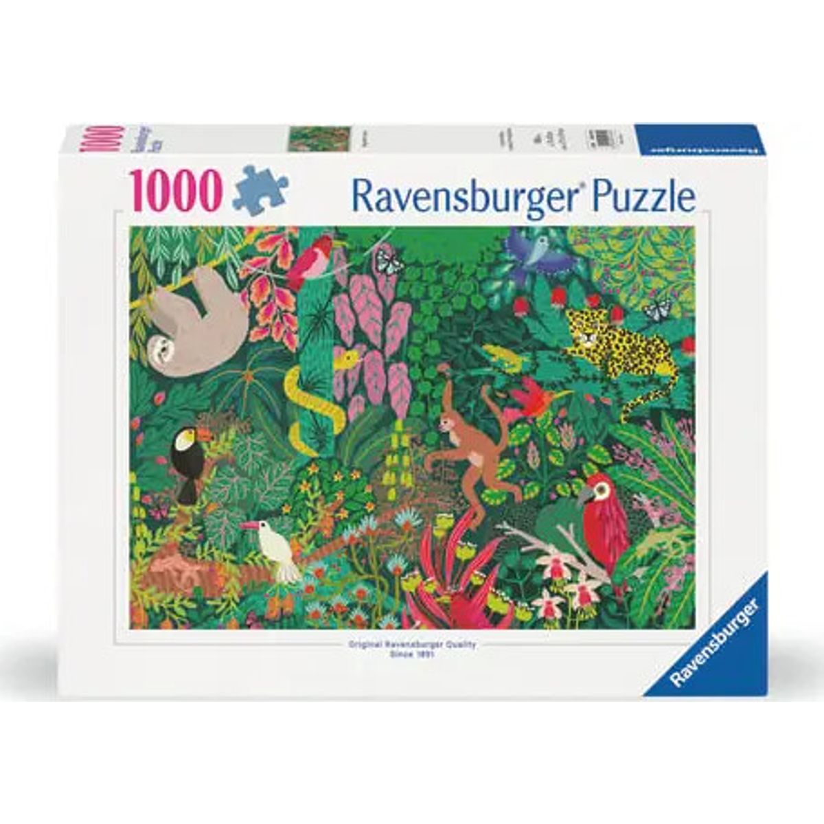 Ravensburger - Magical Rain Forest - 1000 Brikker