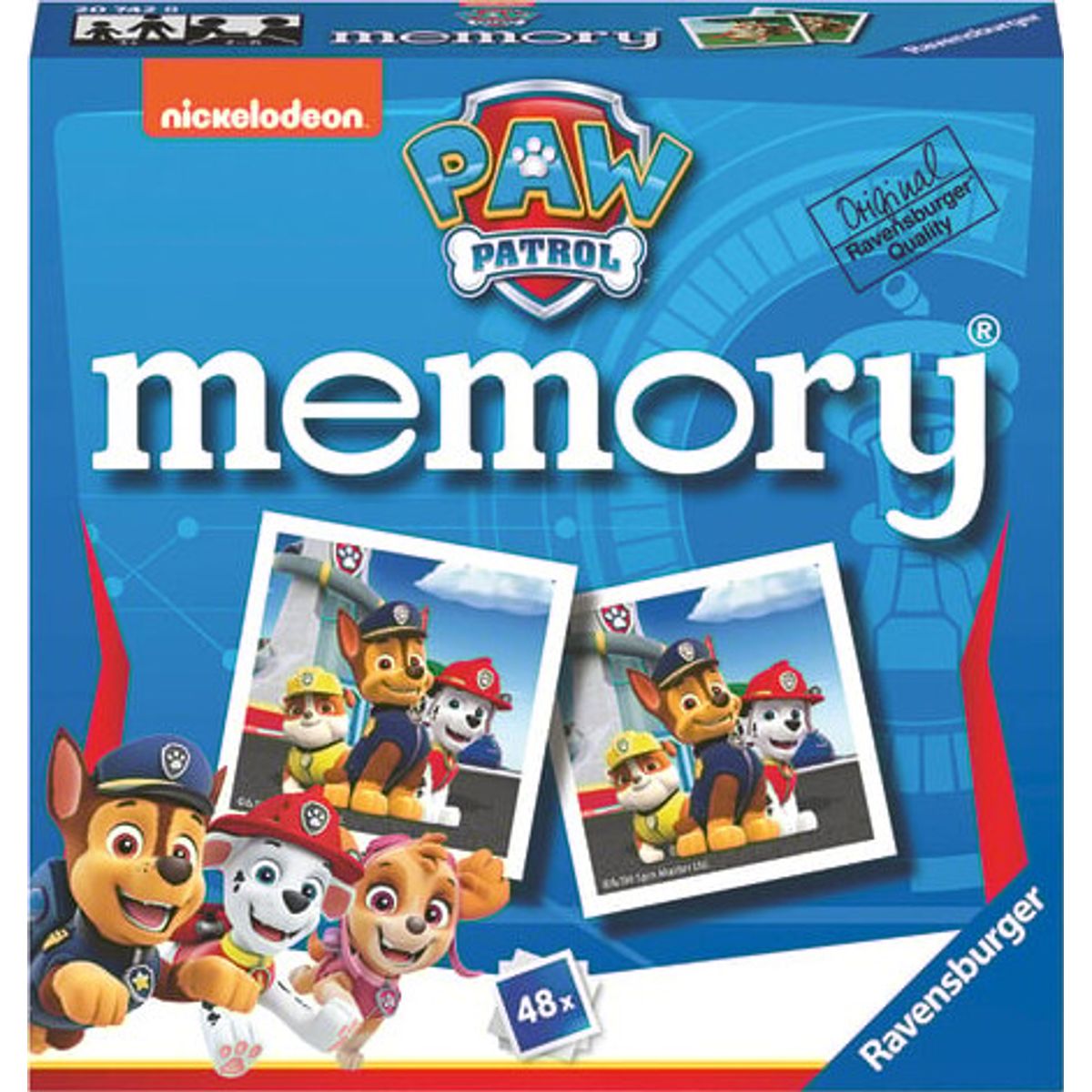 Ravensburger - Paw Patrol Mini Memory - 48 Kort