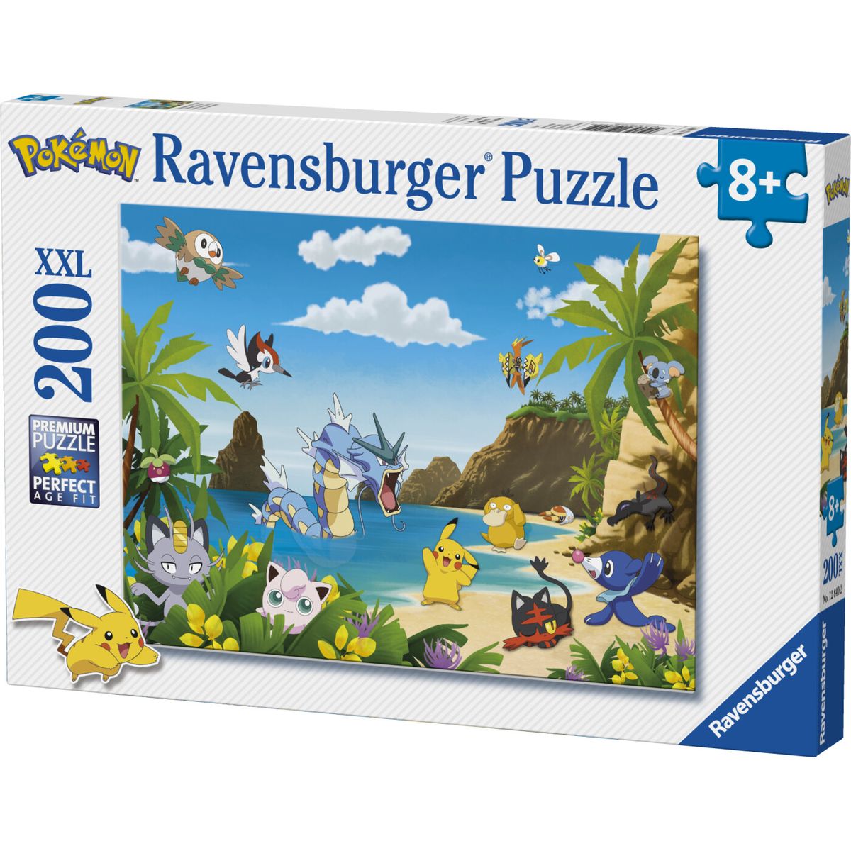 Pokémon Puslespil - Catch Em All - 200 Xxl Brikker - Ravensburger