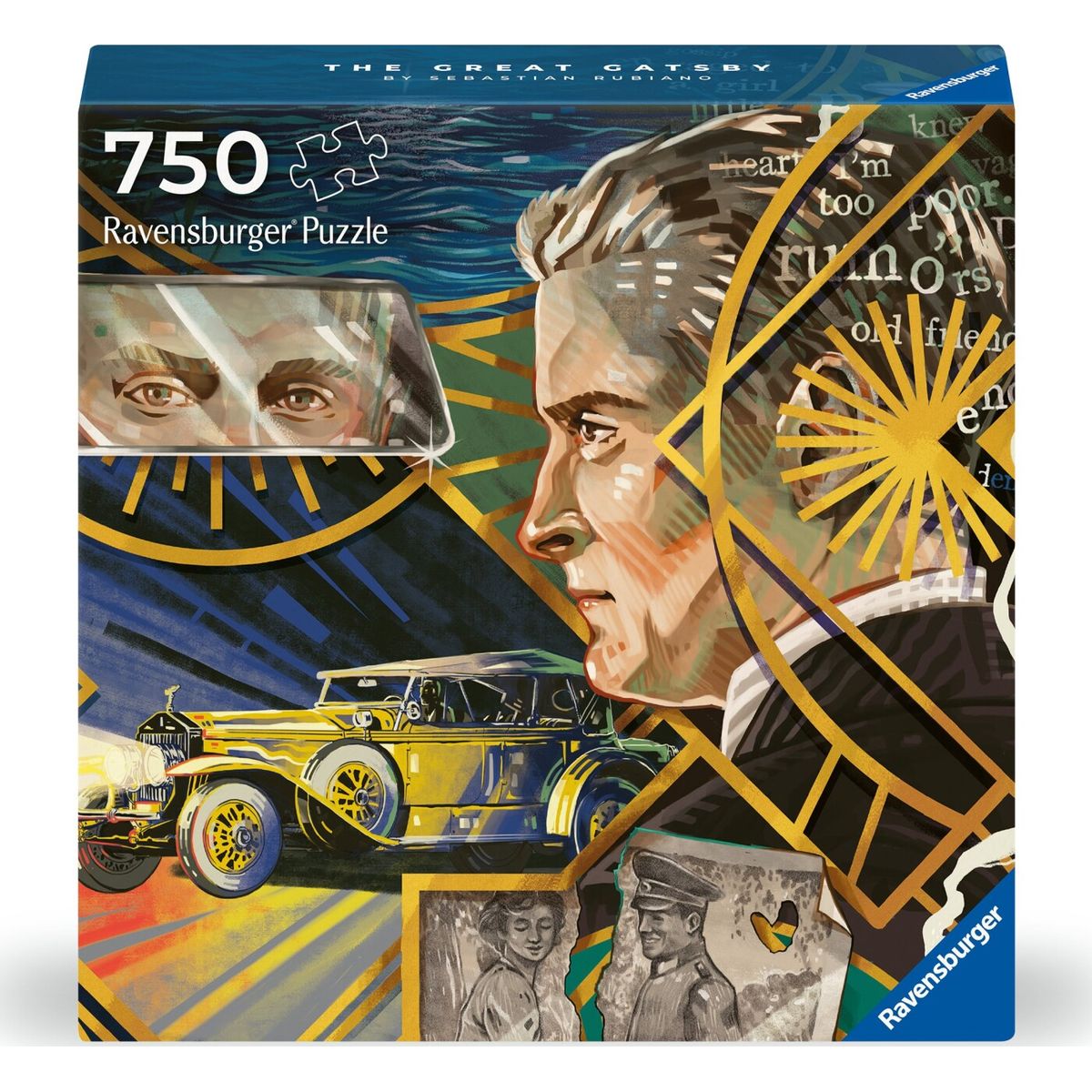 Ravensburger Puslespil - Art And Soul - 750 Brikker - The Great Gatsby