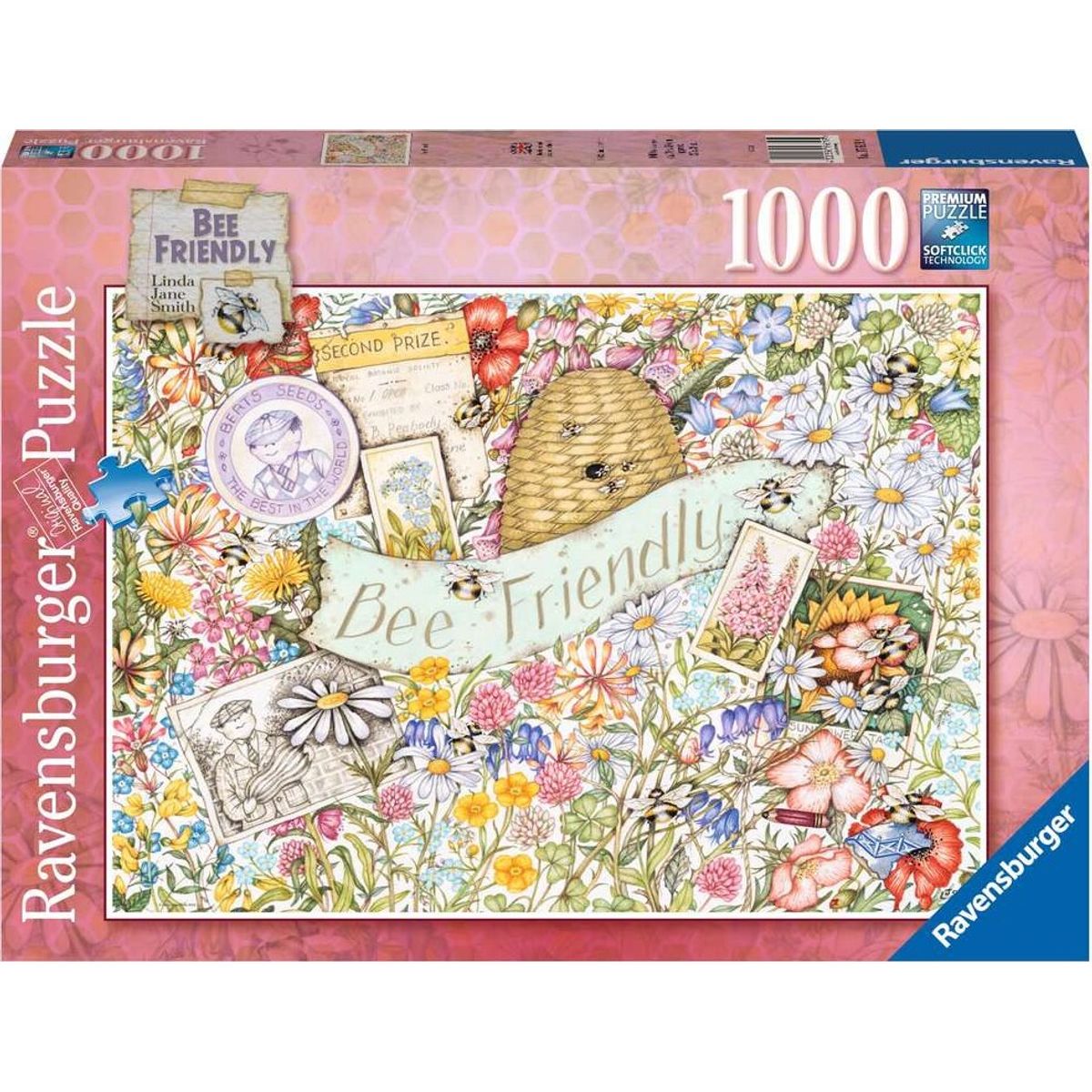 Ravensburger Puslespil - 1000 Brikker - Bee Friendly