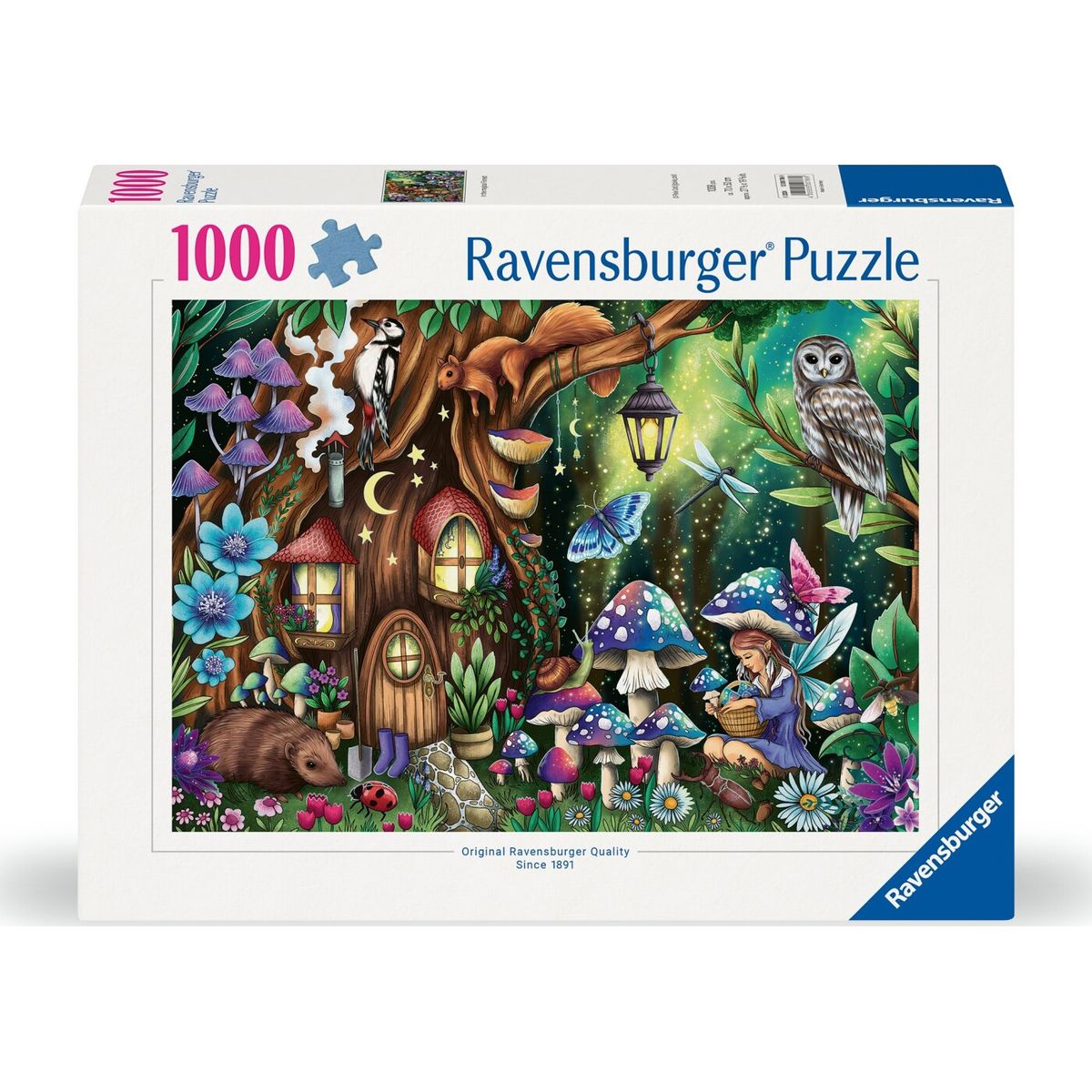 Ravensburger Puslespil - In The Magical Forest - 1000 Brikker