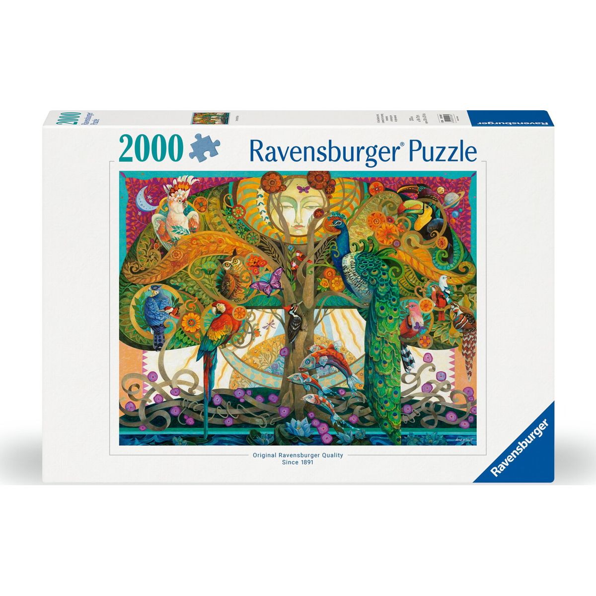 Ravensburger Puslespil - 2000 Brikker - On The 5th Day