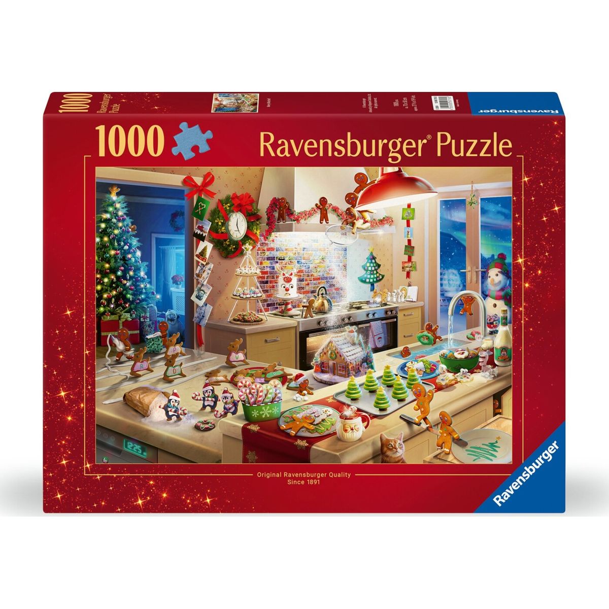 Ravensburger Puslespil - Merry Mischief - 1000 Brikker