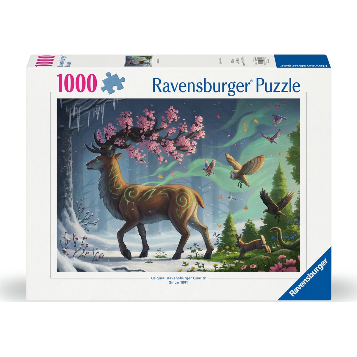 Ravensburger Puslespil - 1000 Brikker - Forårshjort