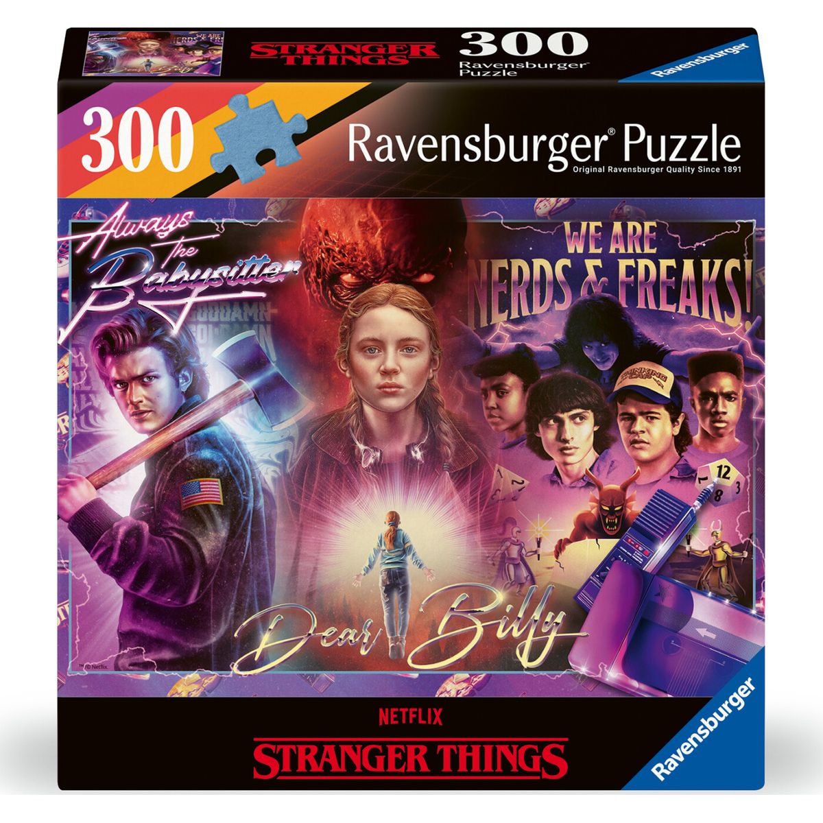 Stranger Things Puslespil - 300 Brikker - Ravensburger