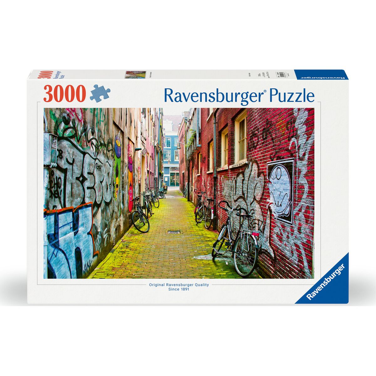 Ravensburger Puslespil - 3000 Brikker - Street Art Grafitti