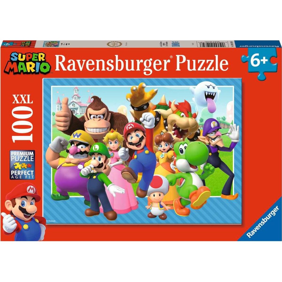 Super Mario Puslespil - 100 Xxl Brikker - Ravensburger