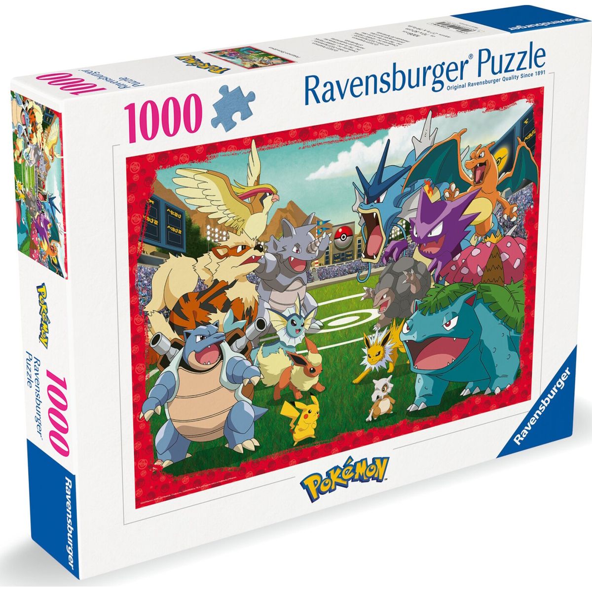 Pokémon Puslespil - Showdown - 1000 Brikker - Ravensburger