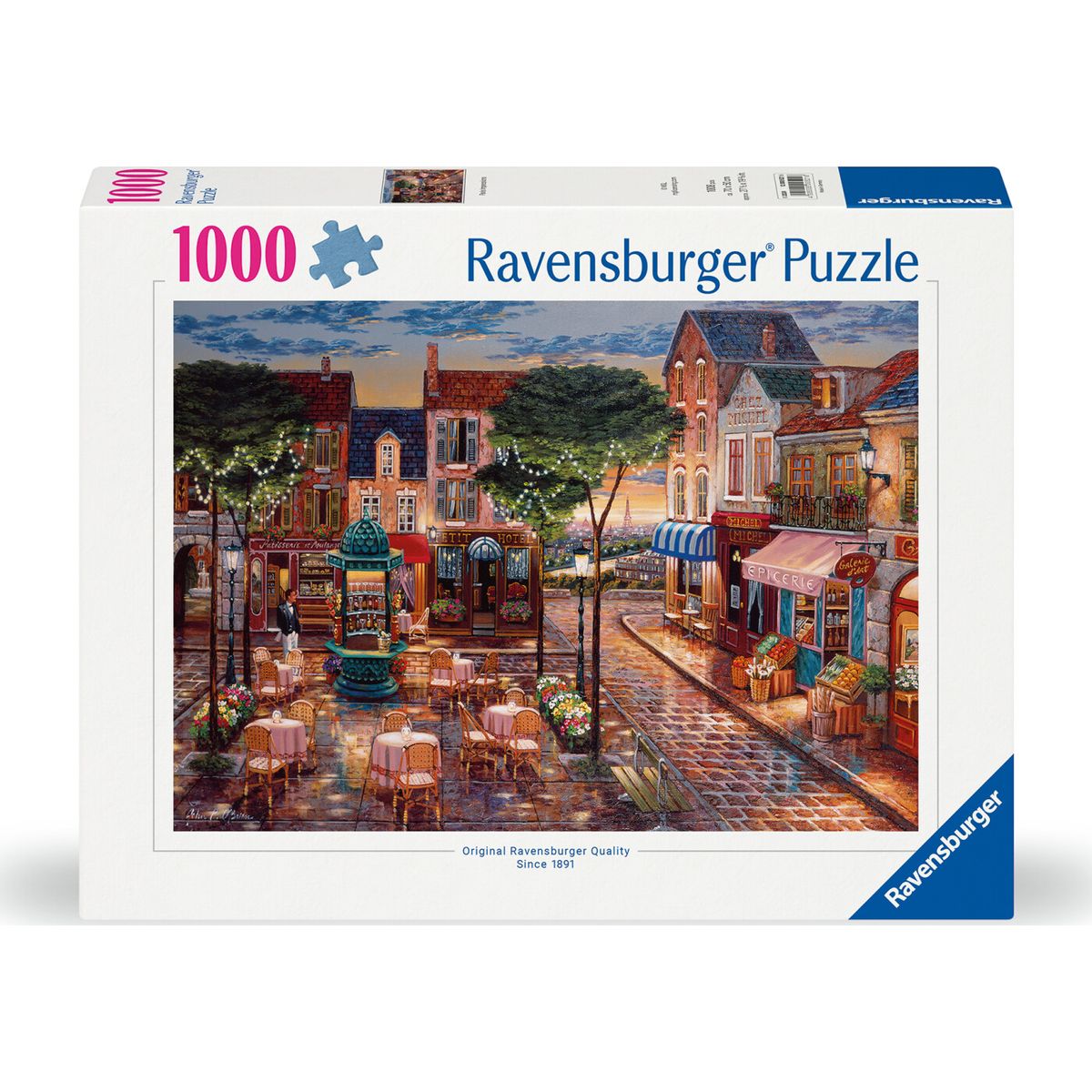 Paris Puslespil - Paris Impressions - 1000 Brikker - Ravensburger