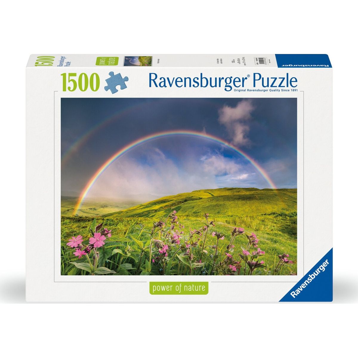 Ravensburger Puslespil - Power Of Nature - Regnbue - 1500 Brikker