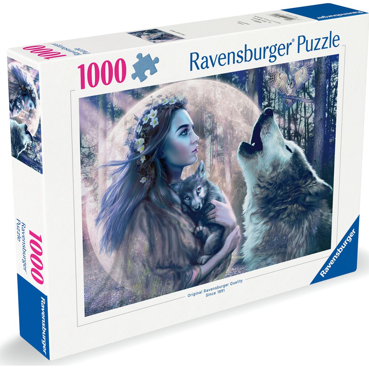 Ravensburger Puslespil - 1000 Brikker - Månelysets Magi