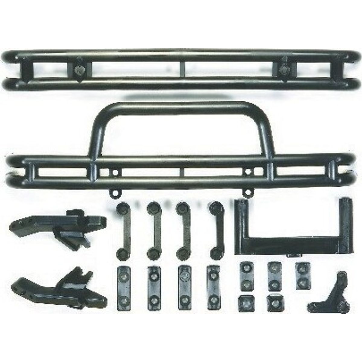 Rc 4x4 Black Bumper D Parts - 54415 - Tamiya