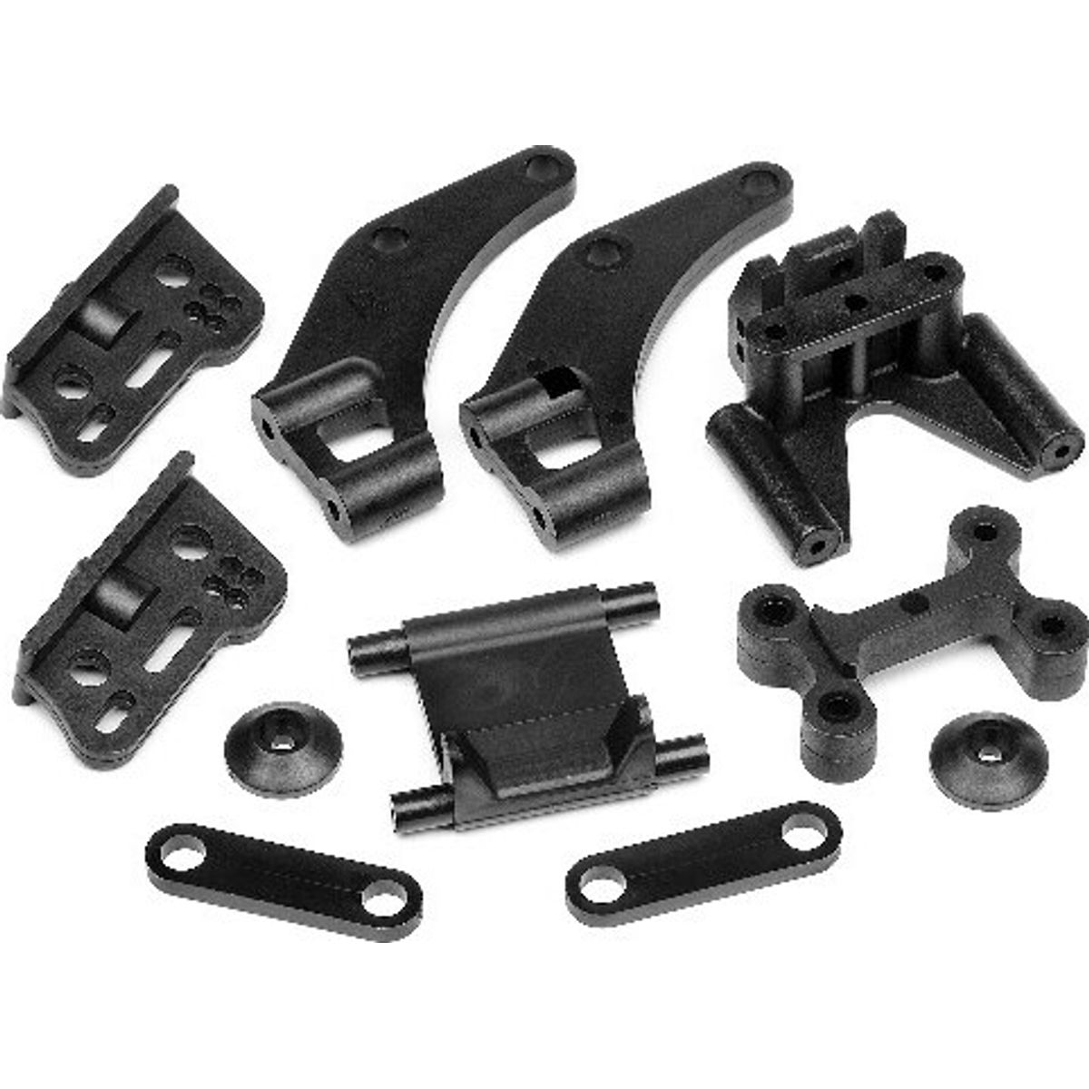 Rear Brace Bulkhead Mount - Hp101170 - Hpi Racing