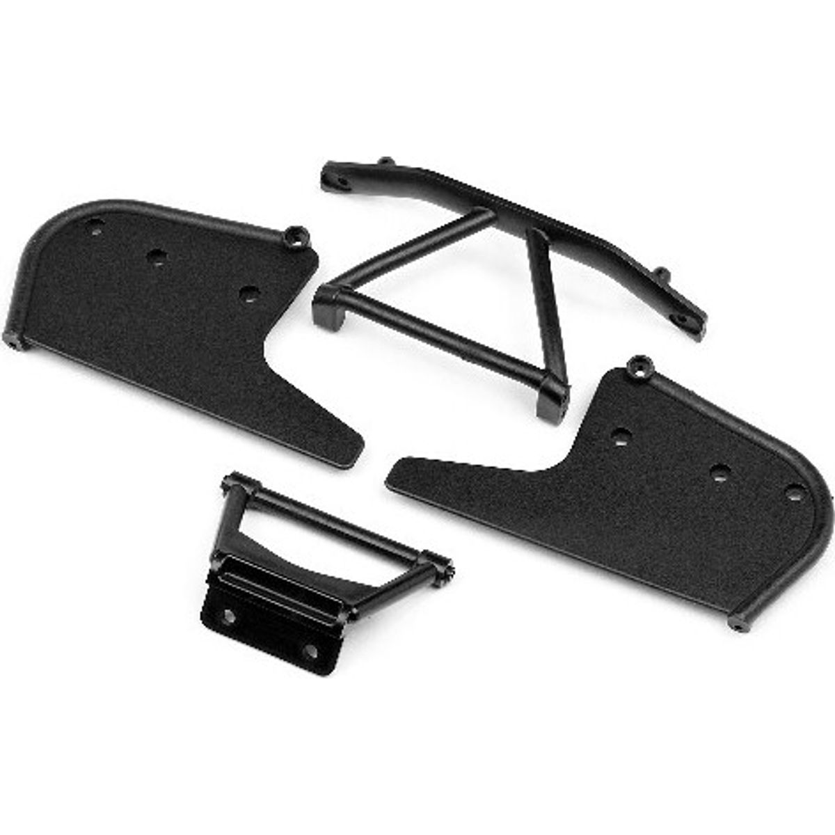 Rear Bumper Set - Hp107393 - Hpi Racing