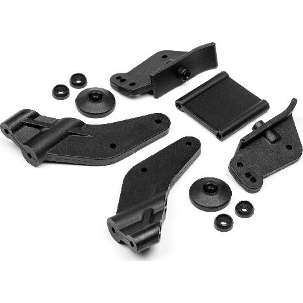 Rear Wing Mount Set - Mv29078 - Maverick Rc