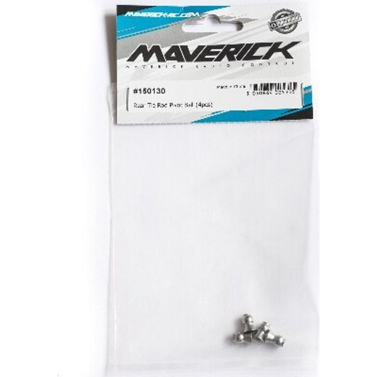 Rear Tie Rod Pivot Ball (4pcs) - Mv150130 - Maverick Rc