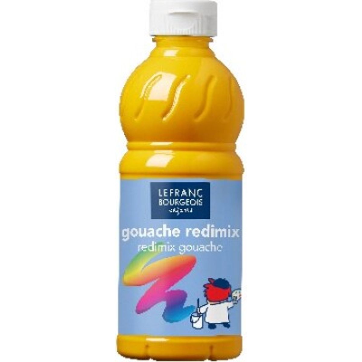 Lefranc & Bourgeois - Gouache Maling - Redimix - Brilliant Gul - 500 Ml