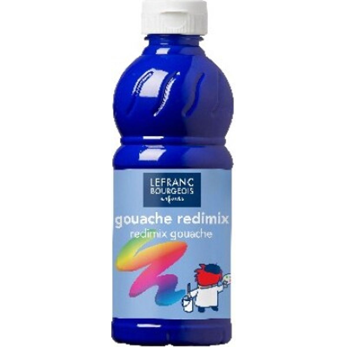 Lefranc Bourgeois - Gouache Redimix Maling - Outremer - 500 Ml