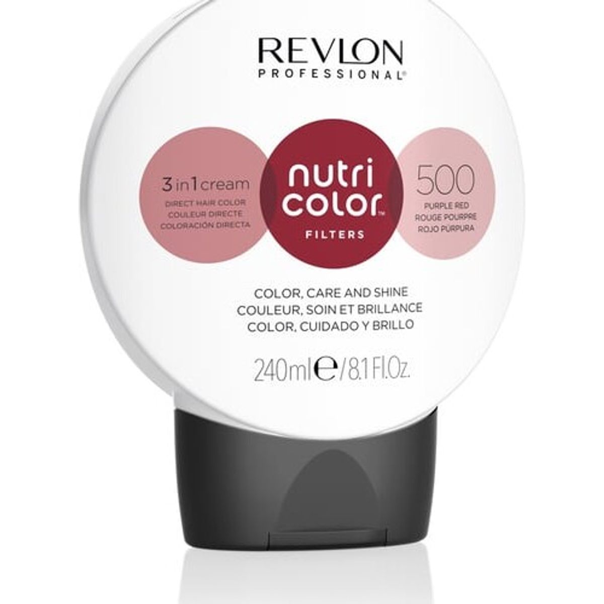 Revlon - Nutri Color Filters Fashion Farvebombe 240 Ml - 500 Purple Red