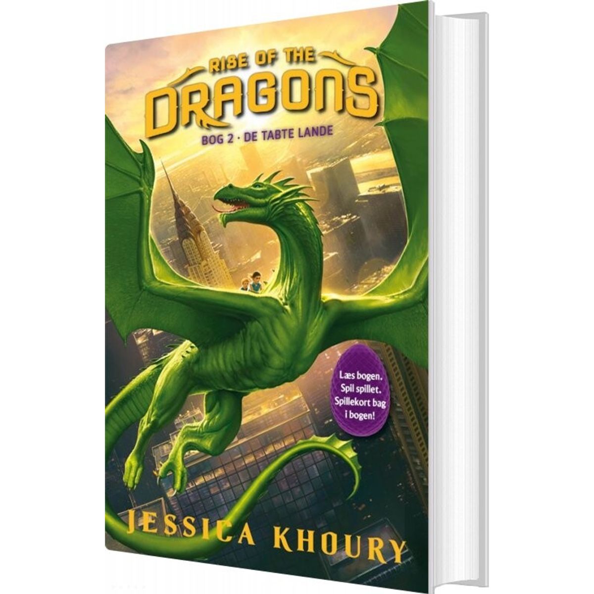 Rise Of The Dragons 2 - De Tabte Lande - Jessica Khoury - Bog