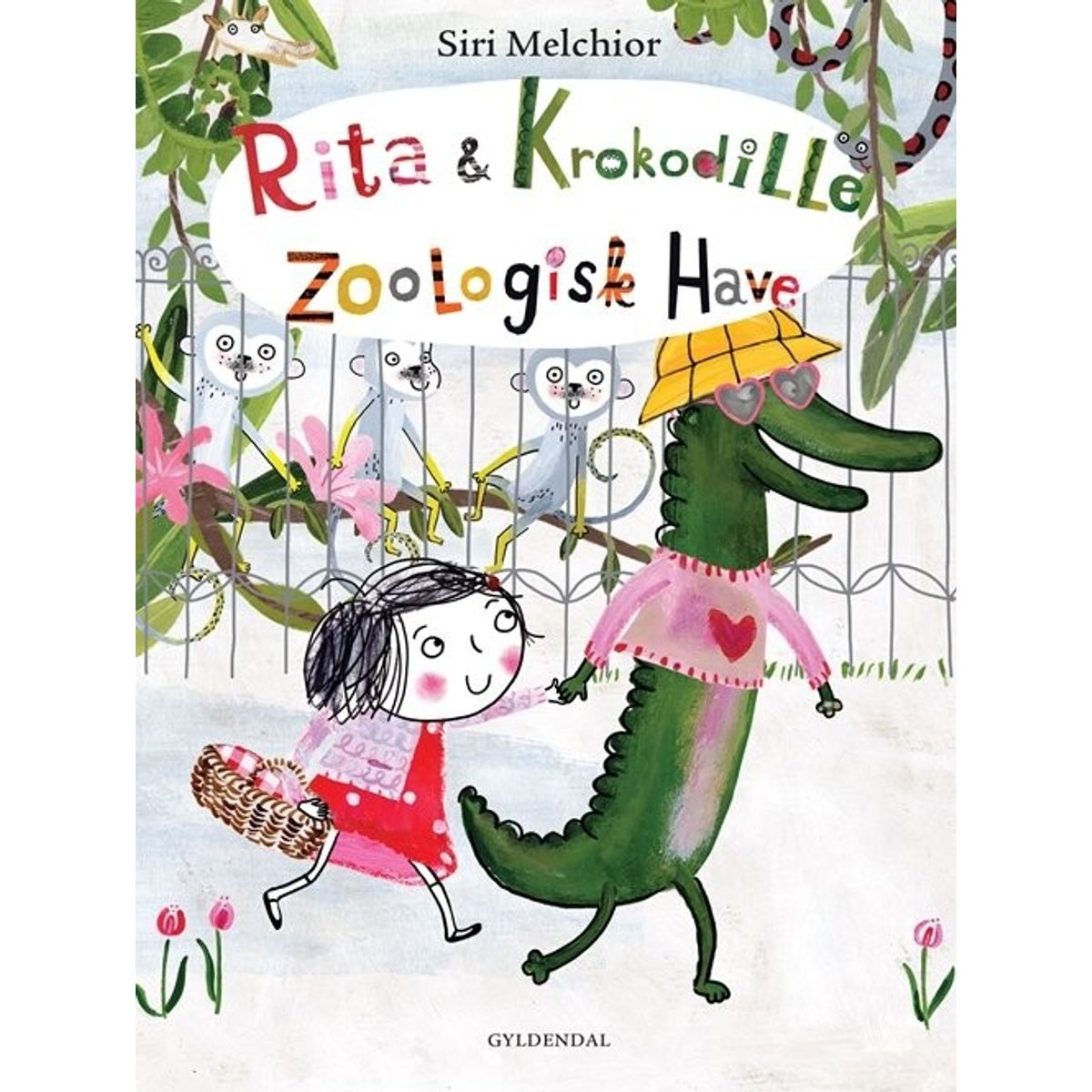 Rita Og Krokodille - Zoologisk Have - Siri Melchior - Bog