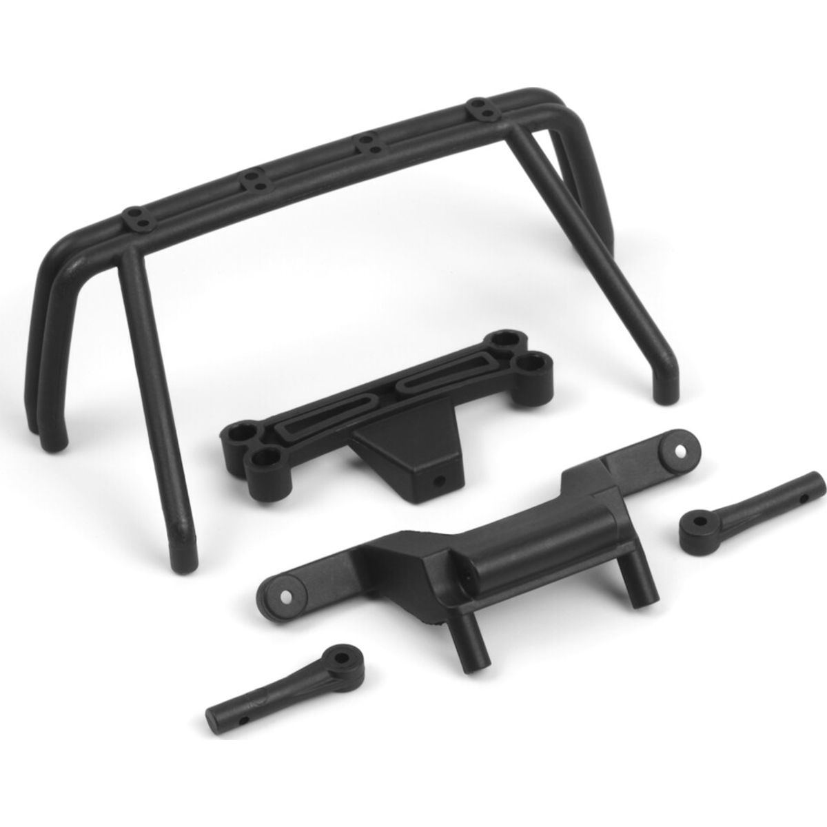 Roll Cage & Body Mount Set Type 1 (black) - Hp160846 - Hpi Racing