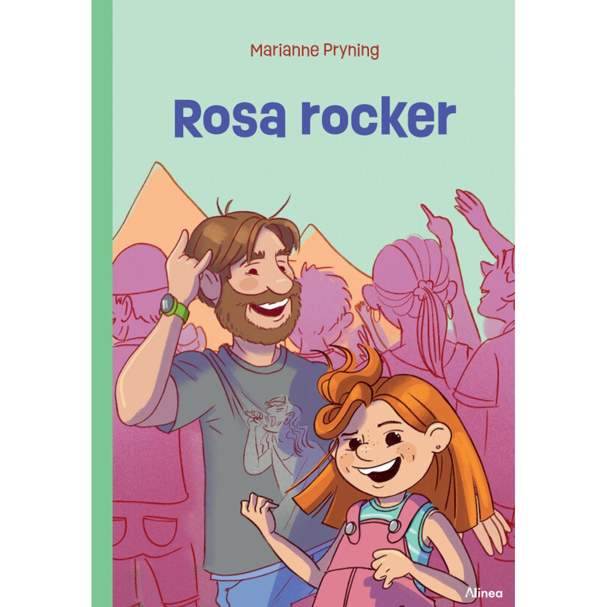 Rosa Rocker, Grøn Læseklub - Marianne Pryning - Bog