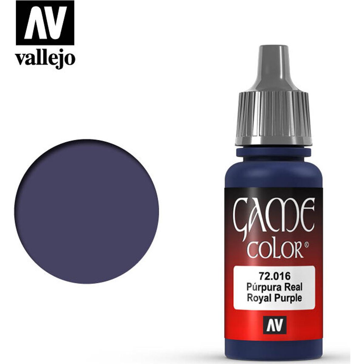 Vallejo - Game Color - Royal Purple Mat - 18 Ml - 72016