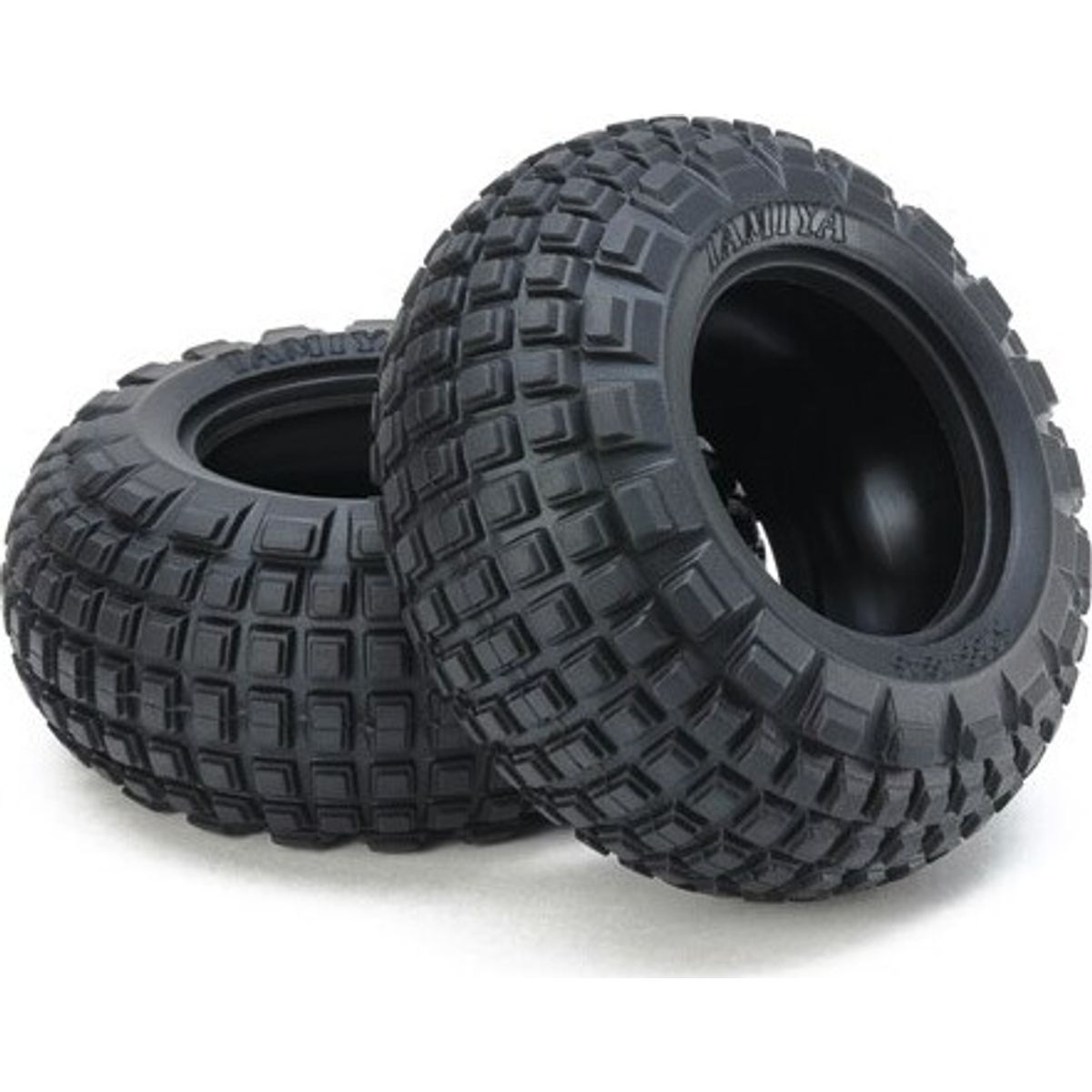 St Block Front Bubble Tires (soft/2pcs.) - 54953 - Tamiya