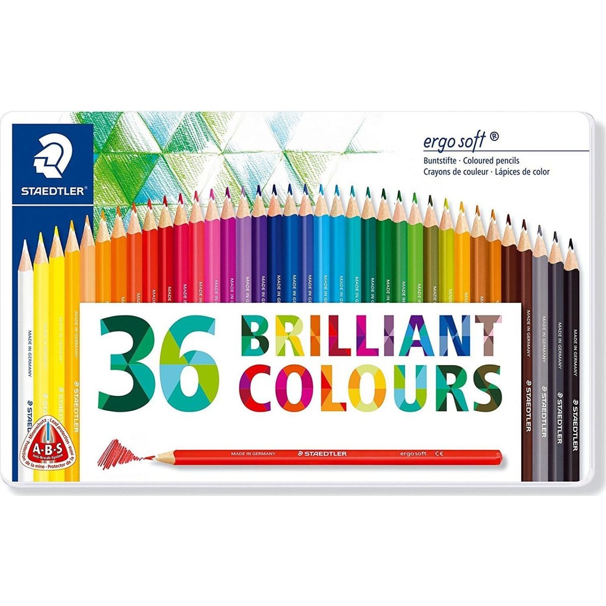 Staedtler Ergosoft Farveblyanter - 36 Stk