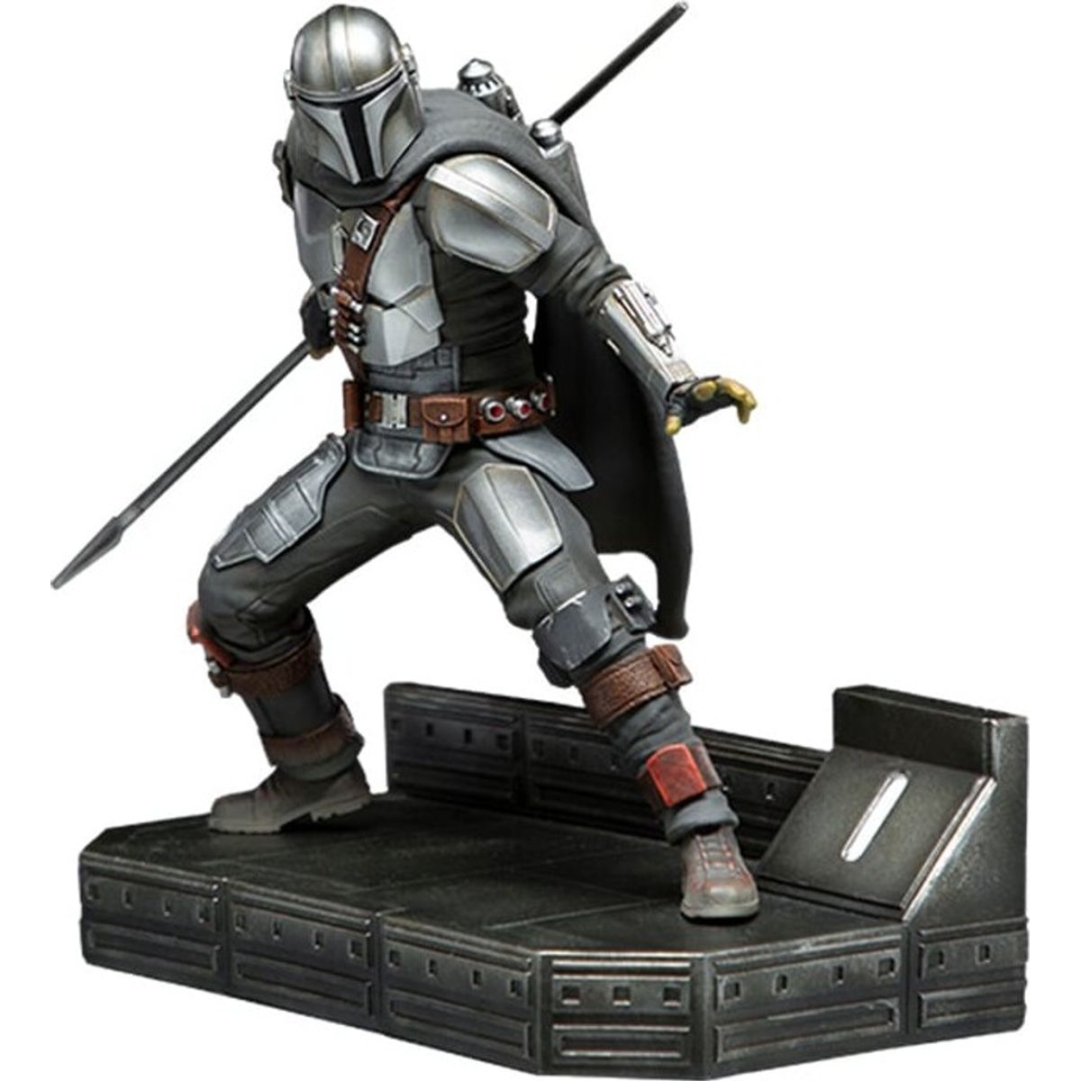 The Mandalorian Statuette - Iron Studios - 20 Cm