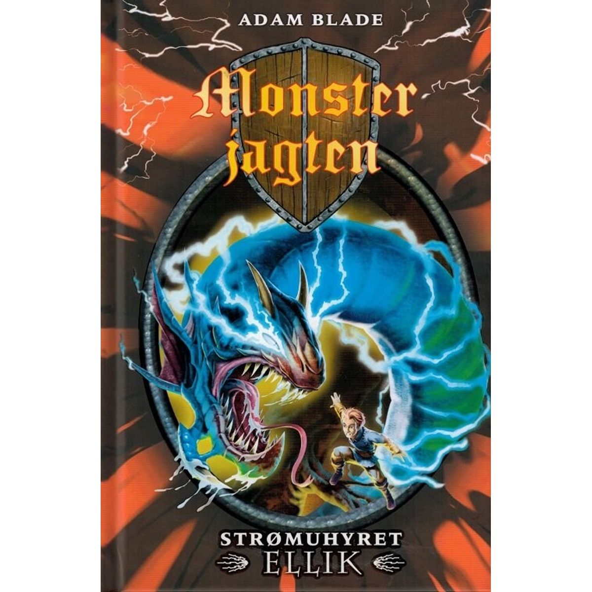 Monsterjagten 41 - Strømuhyret Ellik - Adam Blade - Bog