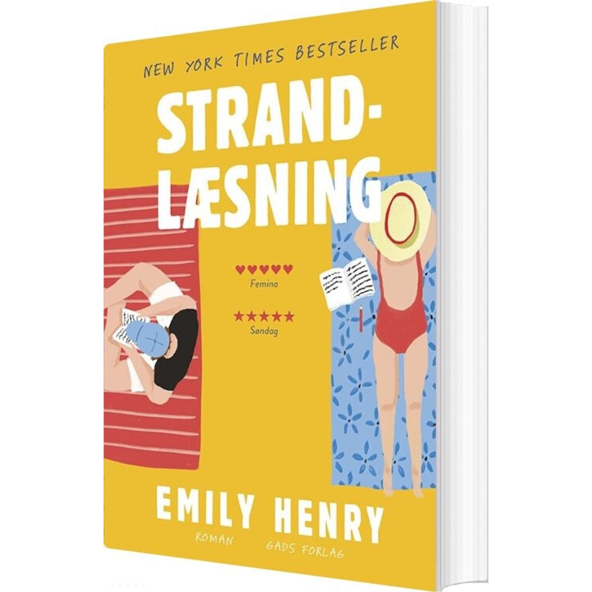 Strandlæsning - Emily Henry - Bog