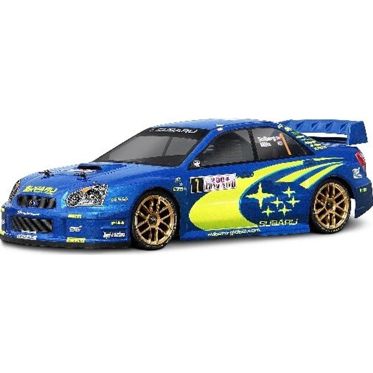 Subaru Impreza Wrc 2004 Monte C Body 190mm/wb255mm - Hp17205 - Hpi Racing