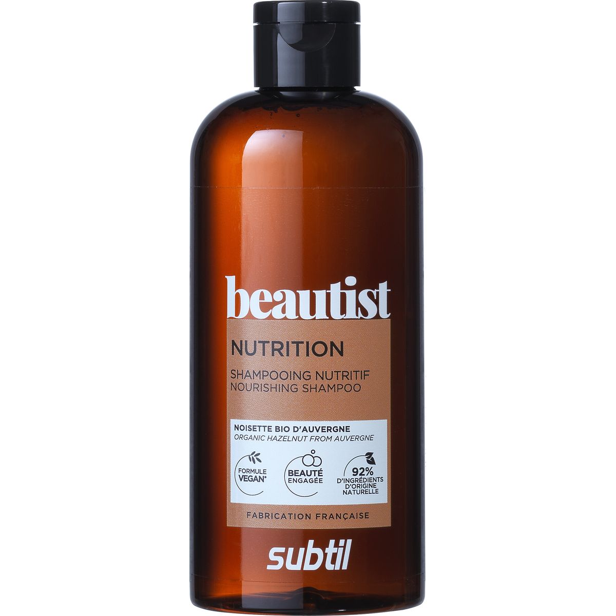 Subtil Beautist - Nourishing Shampoo - Organic Hazelnut 300 Ml