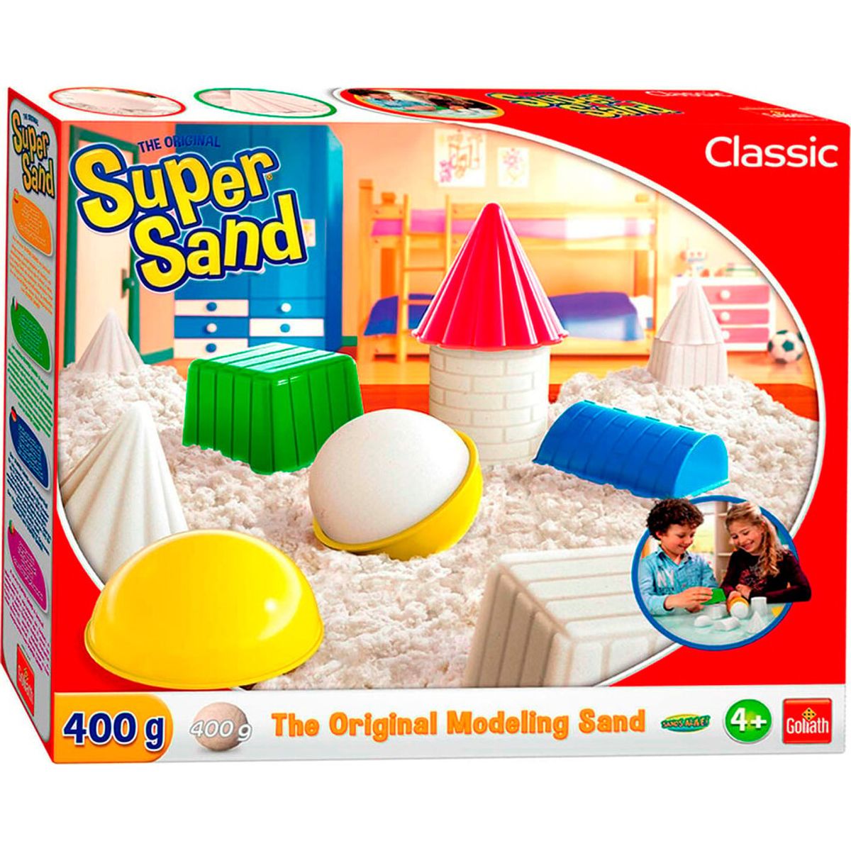 Super Sand - Classic - Legesand Sæt Til Børn