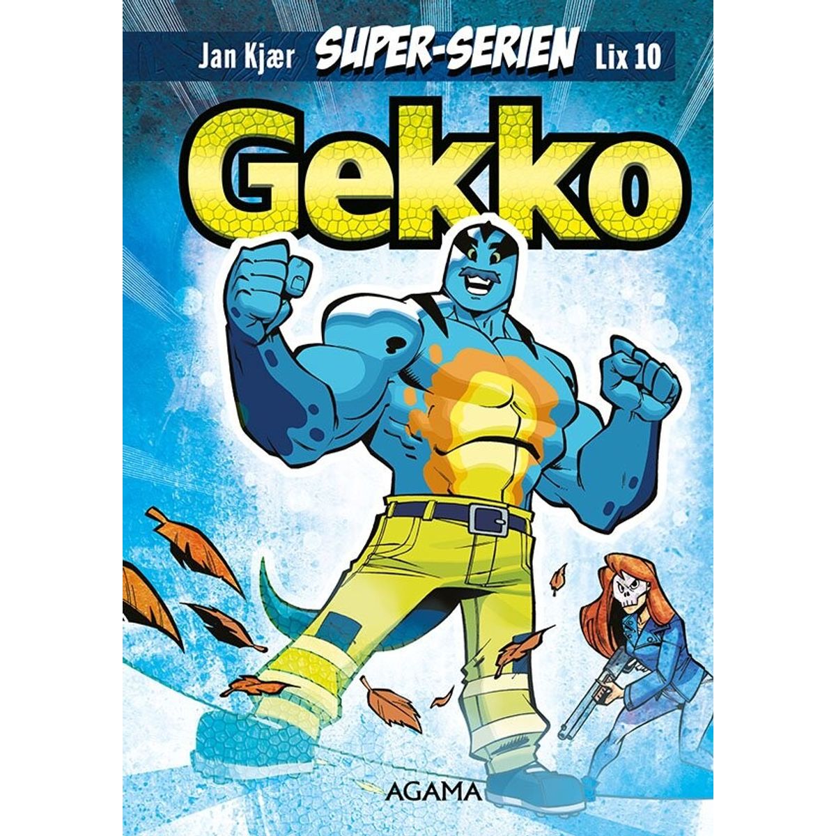 Super-serien: Gekko - Jan Kjær - Bog