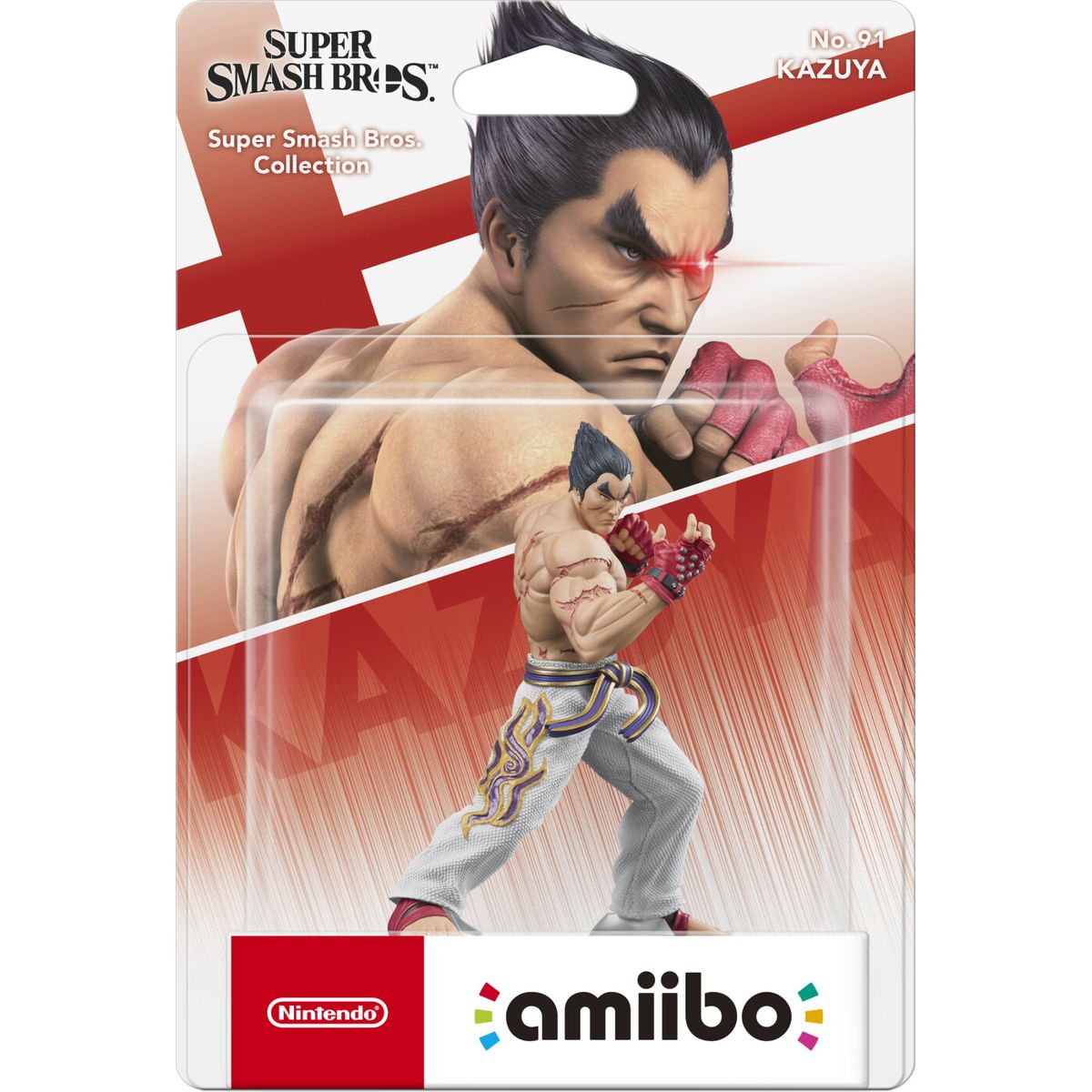 Nintendo Amiibo Figur - Kazuya - Super Smash Bros - Til Switch