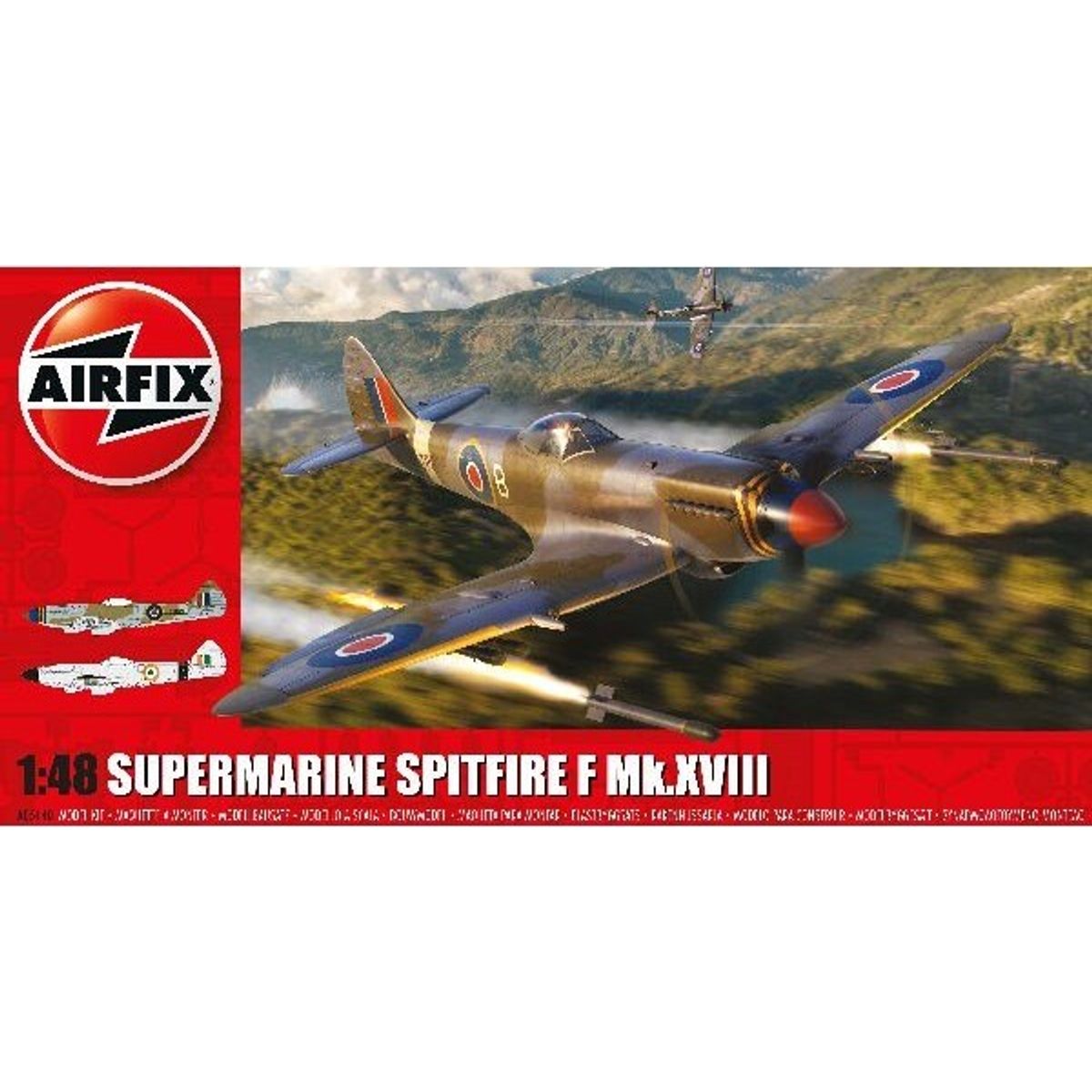 Airfix - Supermarine Spitfire Mk.xviii Fly Byggesæt - 1:48 - A05140