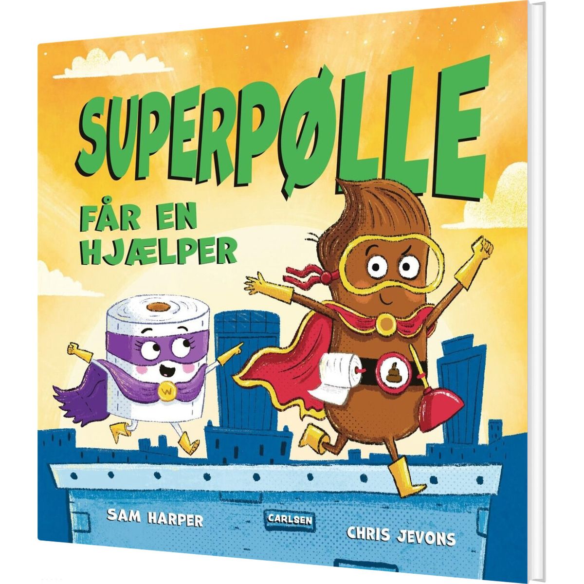 Superpølle Får En Hjælper - Sam Harper - Bog