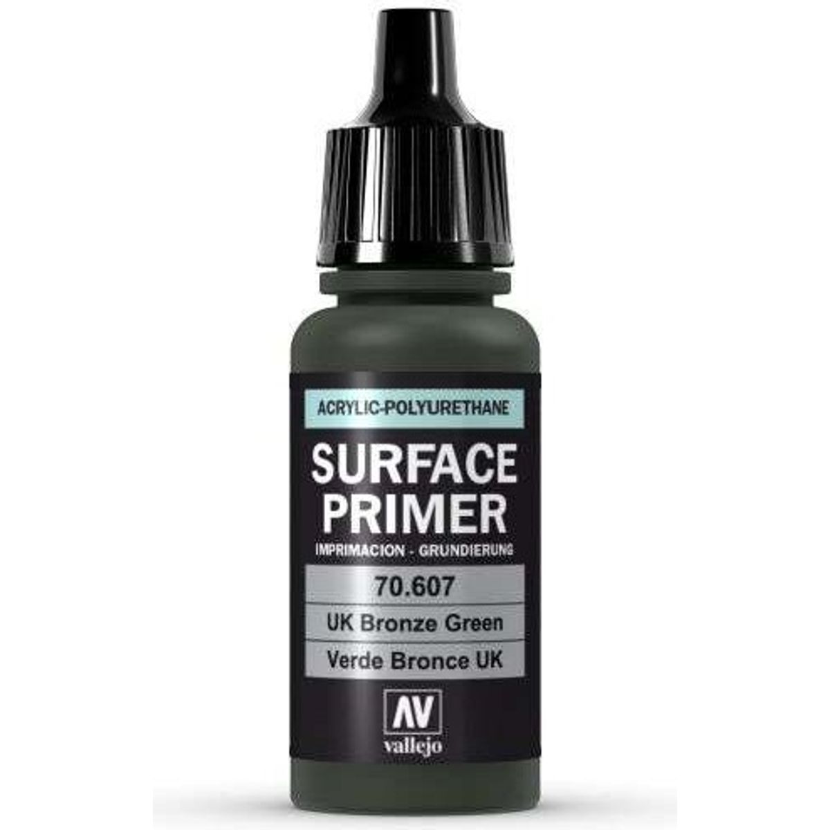 Vallejo - Surface Primer - Uk Bronze Green - 17 Ml - 70607