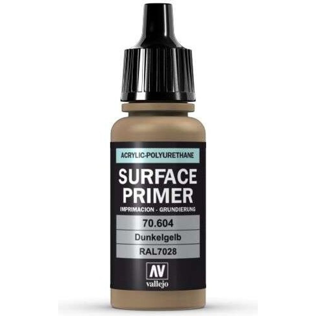 Vallejo - Surface Primer - Dunkelgelb Ral7028 - 17 Ml - 70604